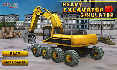 heavy excavator simulator