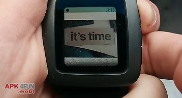 Notification center for pebble