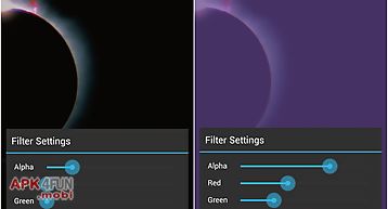 Active screen filter