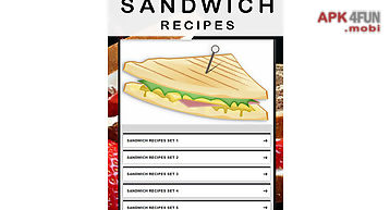 Sandwich recipe