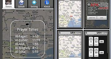 Prayer times with google maps