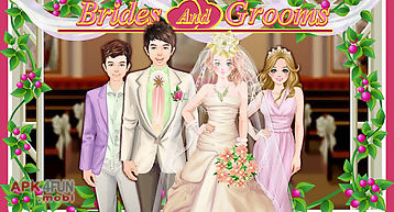 Bride and groom wedding games
