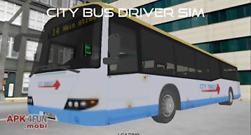 City bus driver sim