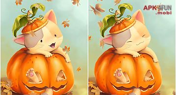 Pumpkin kitten wallpaper free