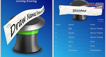 Draw names from a hat