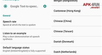 Google text-to-speech