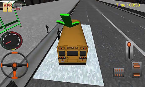school bus - the best school bus driver 3d