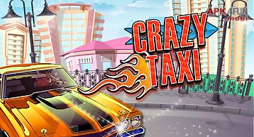 City crazy taxi ride 3d