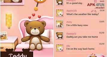Go sms pro teddy theme ex