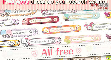Kawaii search widget dressapps