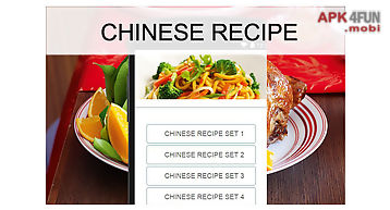 Chinese recipes food
