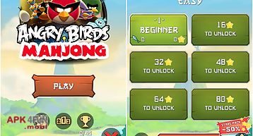 Angry birds mahjong