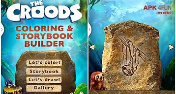 The croods coloring storybook