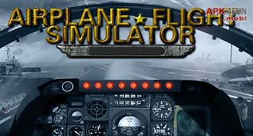 3d airplane flight simulator