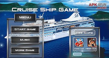 Cruise ship game : cargo sim
