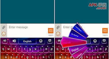 Keyboard color theme