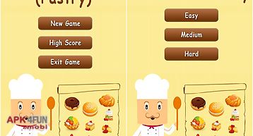 Memory game pastry - free