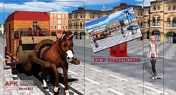 Horse carriage transport sim