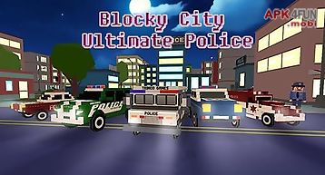 Blocky city: ultimate police