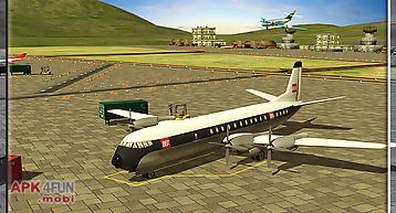 Classic transport plane 3d