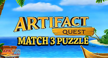 Artifact quest: match 3 puzzle
