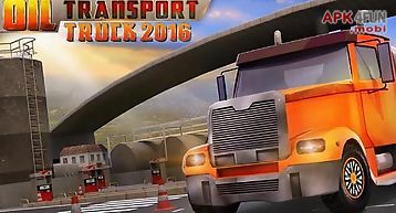 Oil transport truck 2016