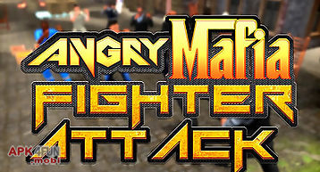 Angry mafia fighter attack 3d