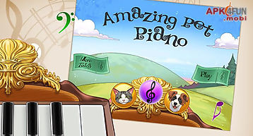 Amazing pet piano