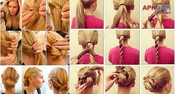 Hair styling step by step