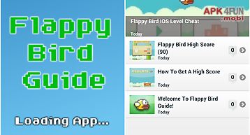 Guide for flappy bird