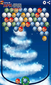 christmas balls bubbles