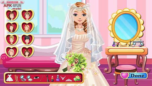 bride makeover - girl games