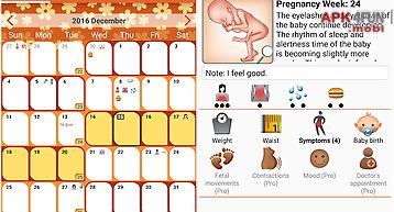 Womanlog pregnancy calendar