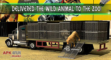 Transport truck: wild animals