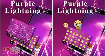 Purplelightning kika keyboard