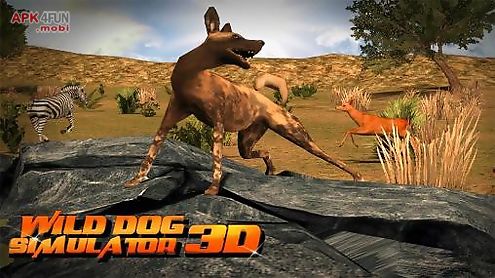 wild dog simulator 3d