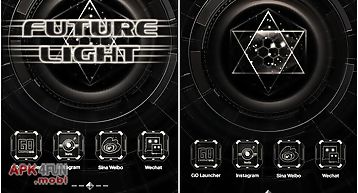 Future light go launcher theme