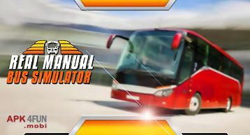 Real manual bus simulator 3d