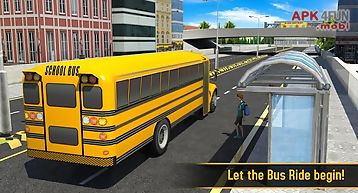School bus 3d