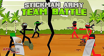 Stickman army: team battle