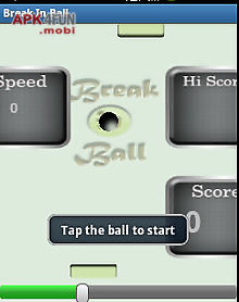 break in ball