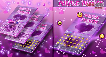 Keyboard purple passion
