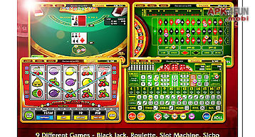 Blackjack roulette poker slot