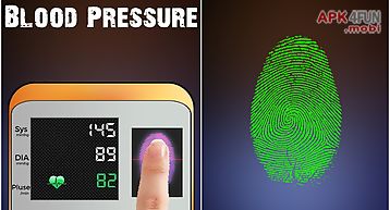 Finger blood pressure scanner