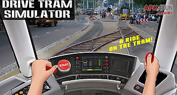 Drive tram simulator