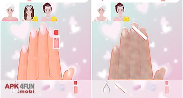 Princess nail spa for girls