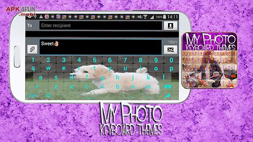 my photo keyboard themes