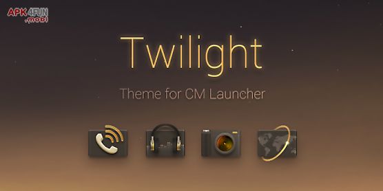 cm launcher twilight theme