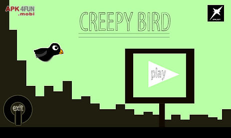 creepy bird