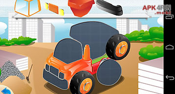 Puzzle cars for kids